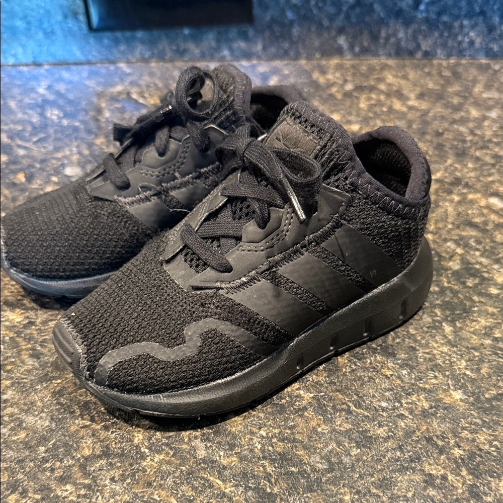 adidas Kids Black Sneakers